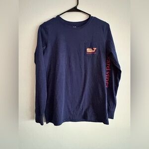 Vineyard Vines Navy Long Sleeve Shirt Size S